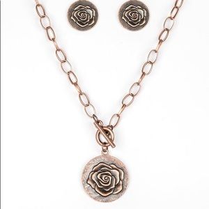 COPY - Paparazzi Copper Rose Necklace